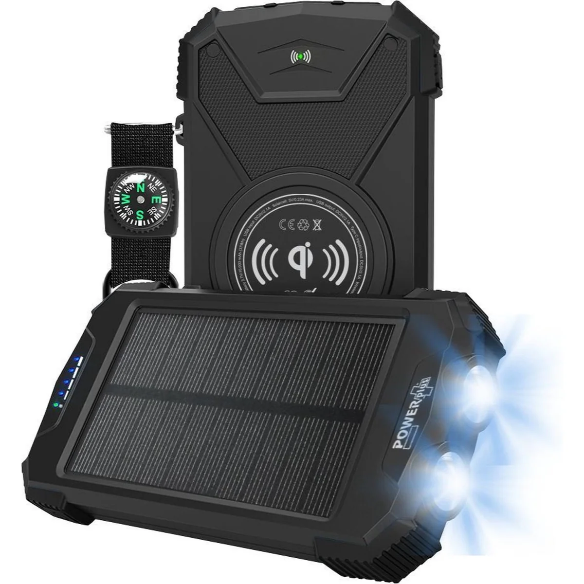 POWERplus Beluga – Waterdichte Solar Powerbank