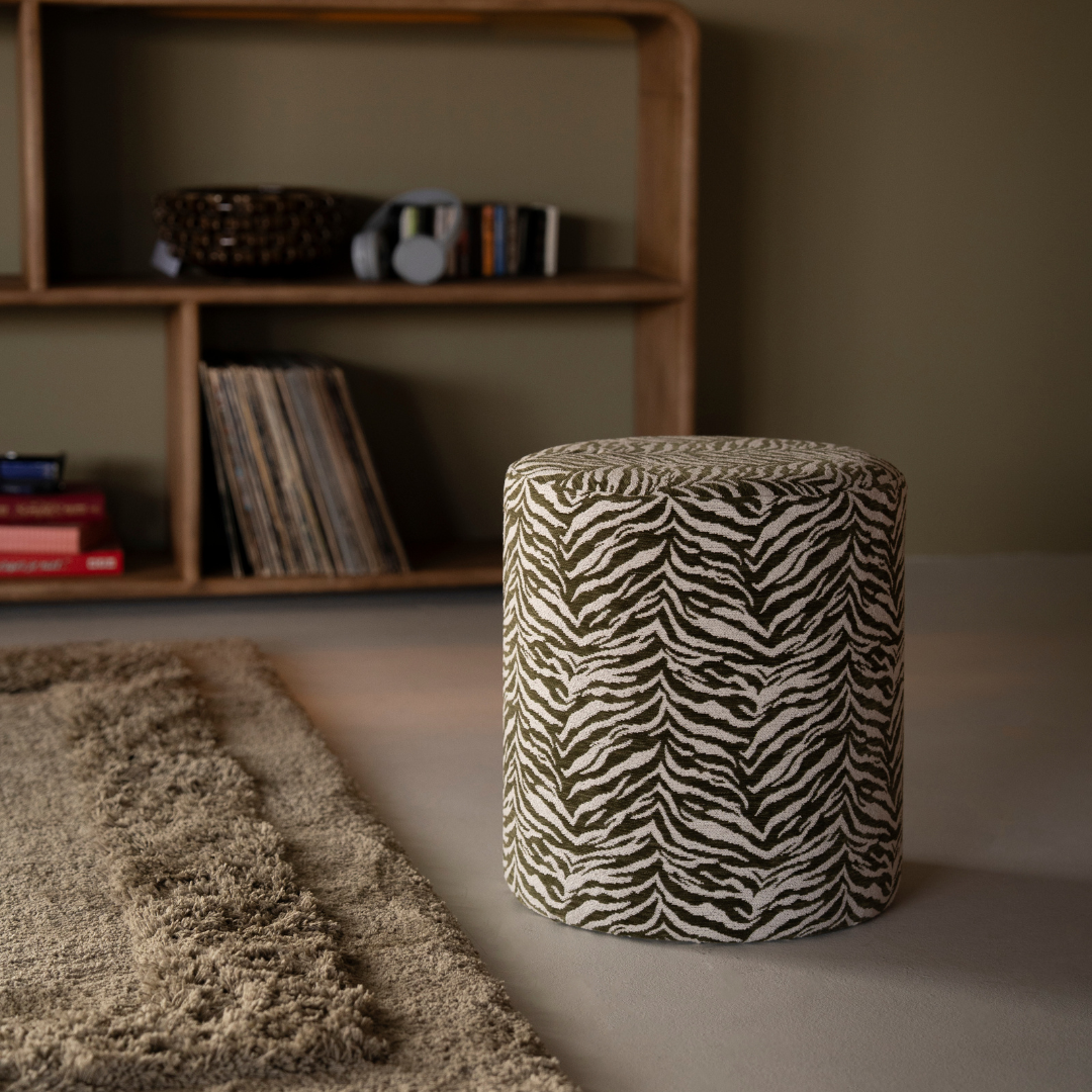 By-Boo Poef Tigra – Groen