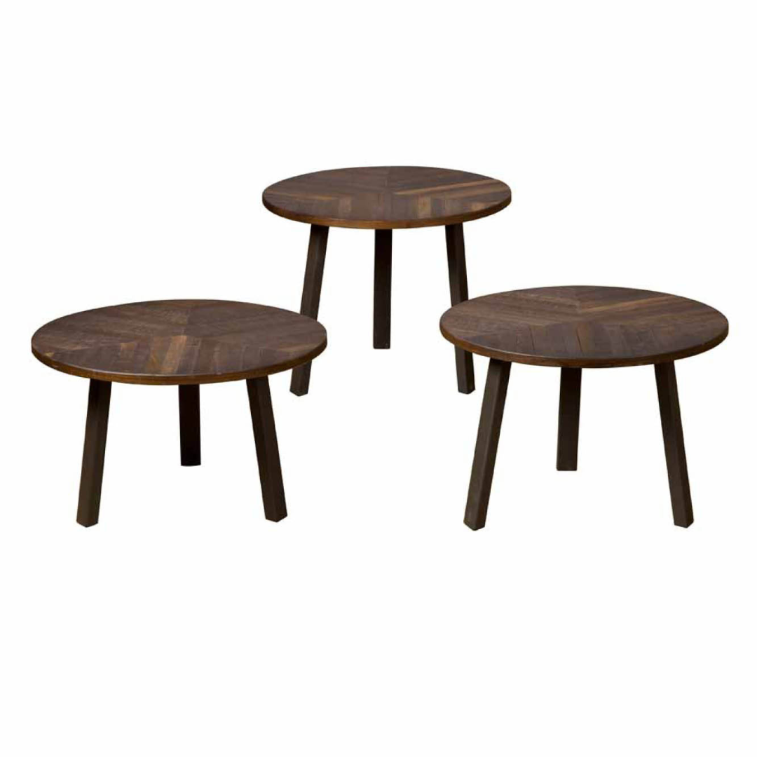 Tower Living Salontafel Set Lazio – Bruin