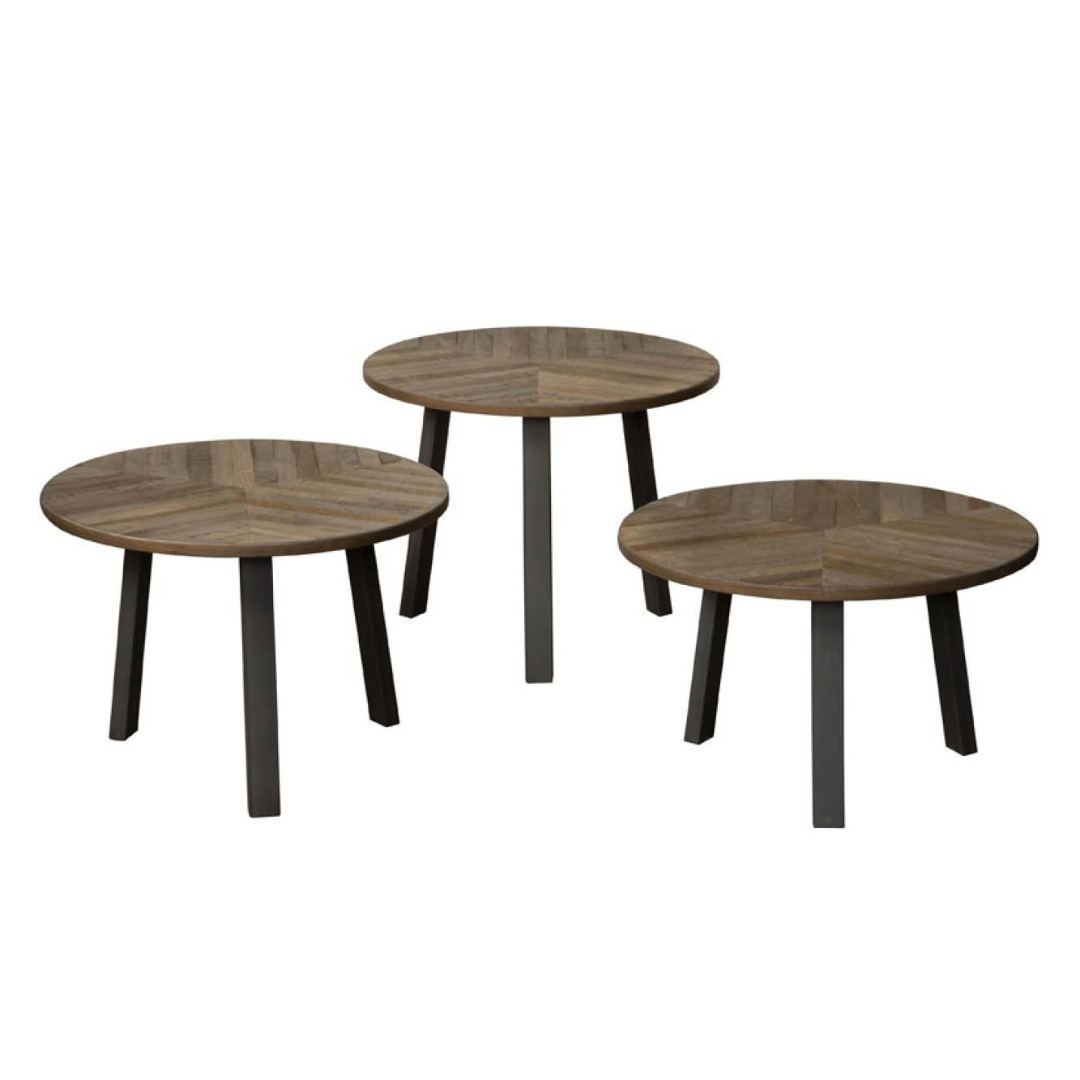 Tower Living Salontafel Set Lazio – Natural