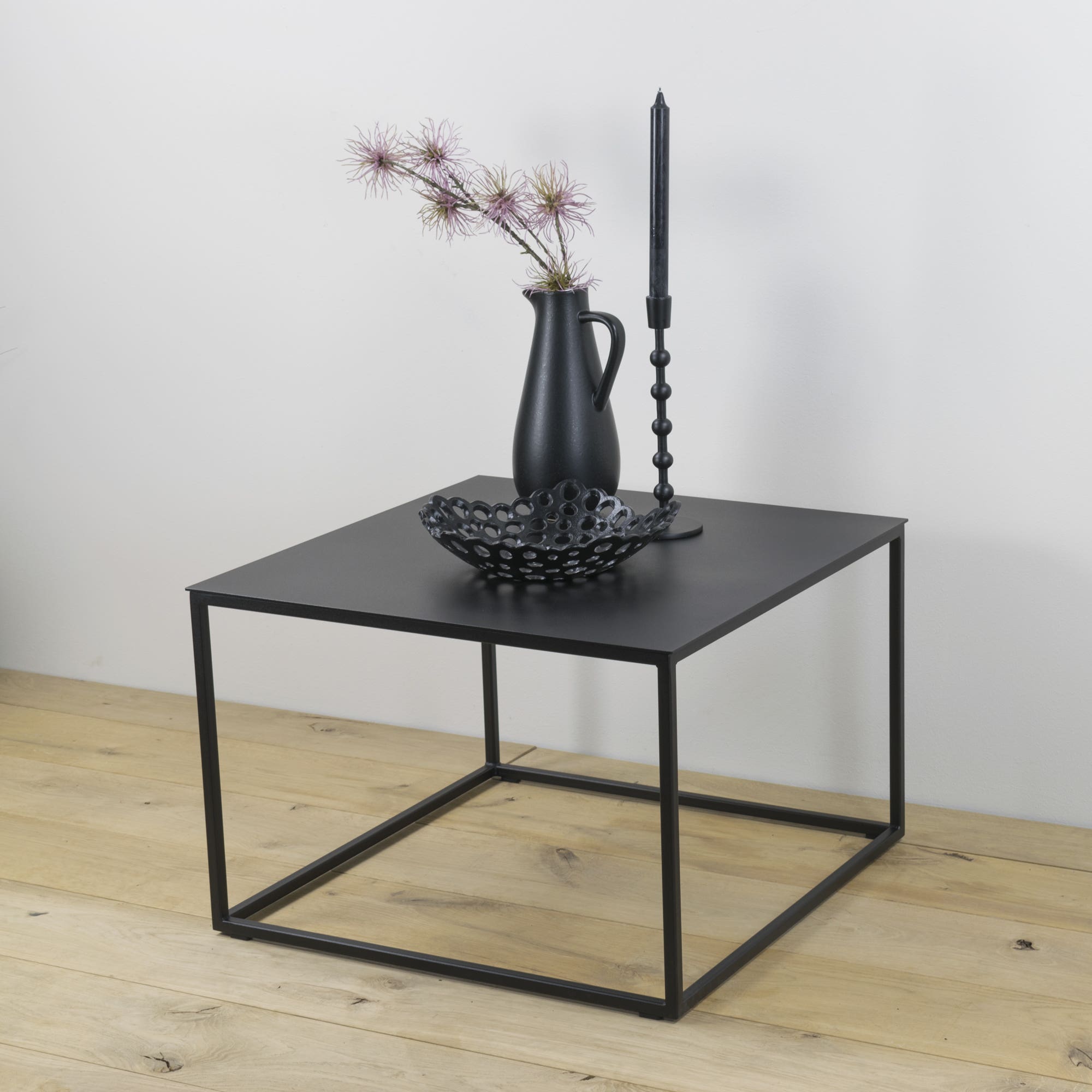 Spinder Design Salontafel STORE 59×59 – Zwart