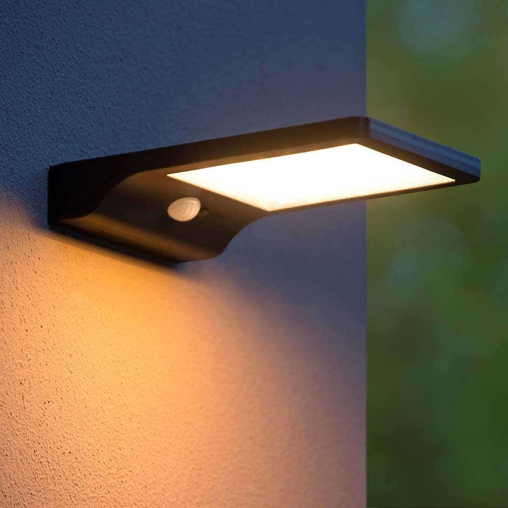 Lucide BASIC – Wandlamp Buiten – LED – 1x3W 2700K – IP44 – Zwart