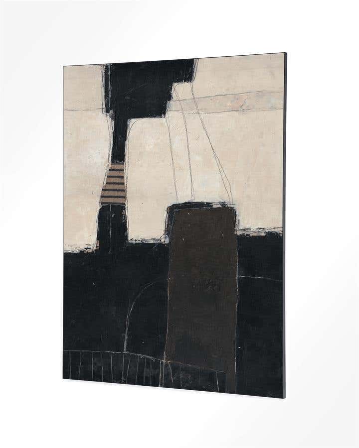 Urban Cotton Wandkleed in frame Abstract 2