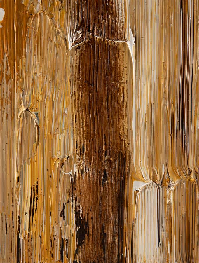 Urban Cotton Wandkleed in frame Fluid
